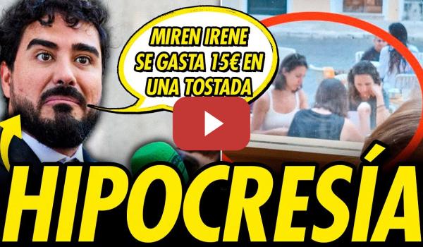 Embedded thumbnail for LA HIPOCRESÍA DE ALVISE PÉREZ: MIENTE SOBRE IRENE MONTERO DE LUJOS PERO... ¿Y ÉL?
