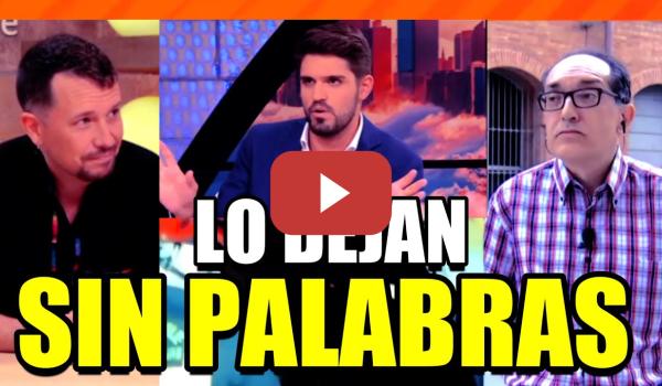 Embedded thumbnail for Pablo Iglesias y Villaroya dejan en ridículo a un periodista de derechas en Malas Lenguas de TVE