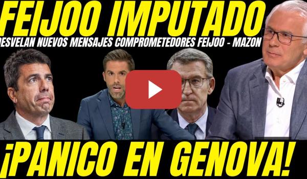 Embedded thumbnail for 😱 JUEZ GARZÓN REVELA NUEVOS MENSAJES COMPROMETEDORES DE FEIJOO Y MAZÓN ''ACORRALADO POR JUSTICIA''