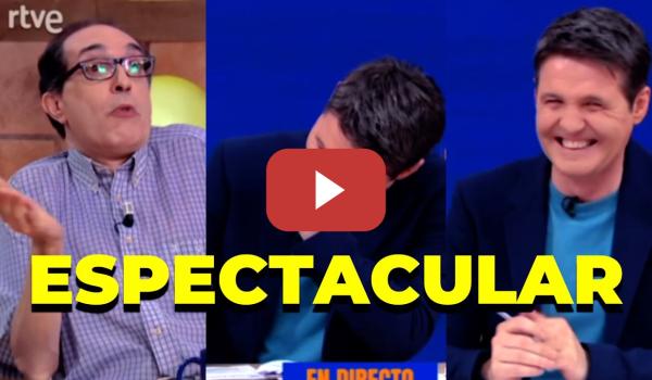 Embedded thumbnail for El discurso de Villaroya contra Ayuso que hace que Jesús Cintora tenga un ataque de risa
