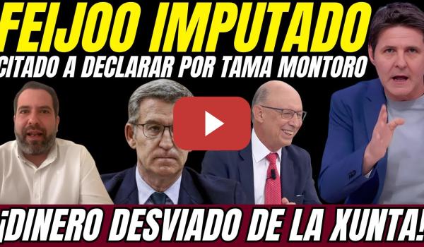 Embedded thumbnail for 🚨 ¡OJO! Feijóo CITADO a DECLARAR por DESVIAR DINERO de la Xunta al DESPACHO de Montoro 💣