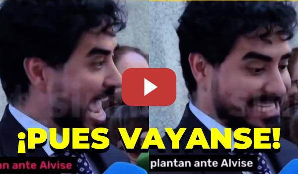 Embedded thumbnail for Alvise Pérez pierde los papeles con la prensa tras reconocer el cobro de 100.000€ por &#039;CryptoSpain&#039;