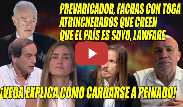 Embedded thumbnail for Así SE VAN a CARGAR a Peinado📢Vega LO EXPLICA y REVIENTAN contra el LAWFARE de los FACHAS con TOGA