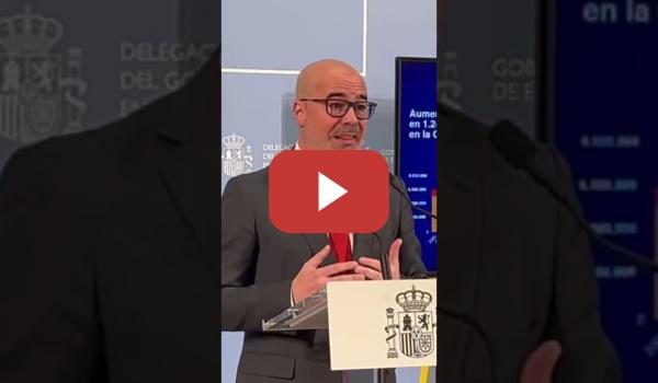 Embedded thumbnail for El Delegado del Gobierno en Madrid dando datos es un crack