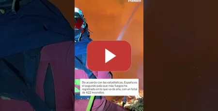 Embedded thumbnail for España es el segundo país que más incendios ha registrado en lo que va de año