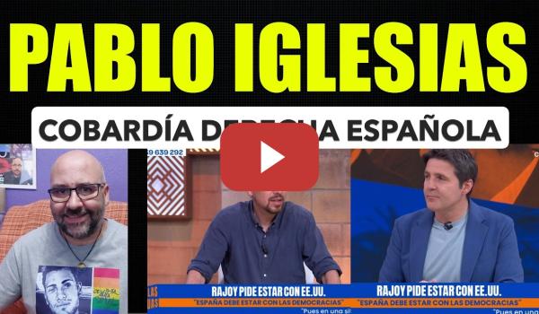 Embedded thumbnail for Pablo Iglesias sobre Gabriel Rufián, Irene Montero, Netanyahu y Pedro Sánchez.