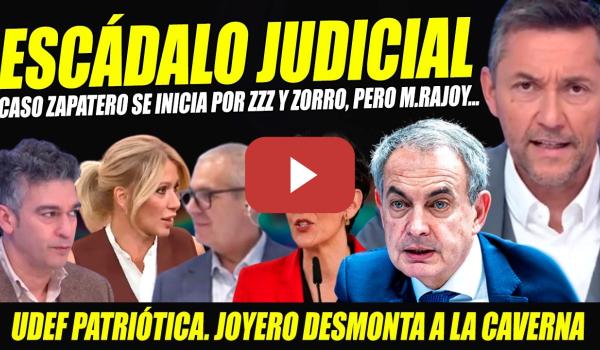 Embedded thumbnail for ESCÁNDALO JUDICIAL CONTRA ZAPATERO.EN LA CARA GRISO. SE ABRIÓ INVESTIGACIÓN A ZZZZ-ZORRO ¿Y M.RAJOY?