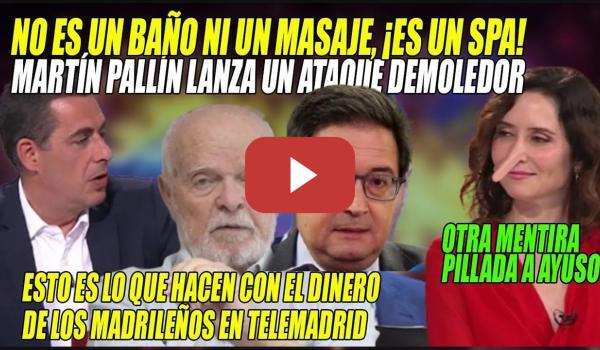 Embedded thumbnail for Martín Pallín le CIERRA la BOCA a Ayuso y Antonio Naranjo le MONTA un SPA en Telemadrid para MENTIR