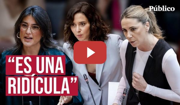 Embedded thumbnail for Mar Espinar y Manuela Bergerot desmontan a AYUSO: "Váyase a chupar las botas" de TRUMP