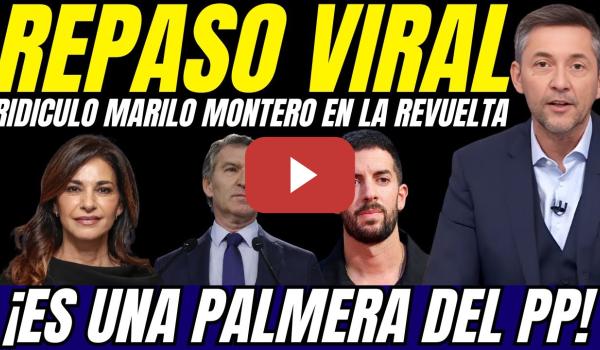 Embedded thumbnail for 🔥 Javier Ruiz le CIERRA la BOCA a Marilo Montero por sus ATAQUES a TVE ¡PALMERA del PP