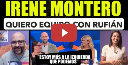 Embedded thumbnail for Irene Montero, quiero hacer equipo con Gabriel Rufián.