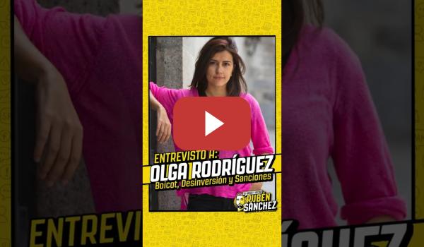 Embedded thumbnail for Olga Rodríguez: Boicot, Desinversiones y Sanciones
