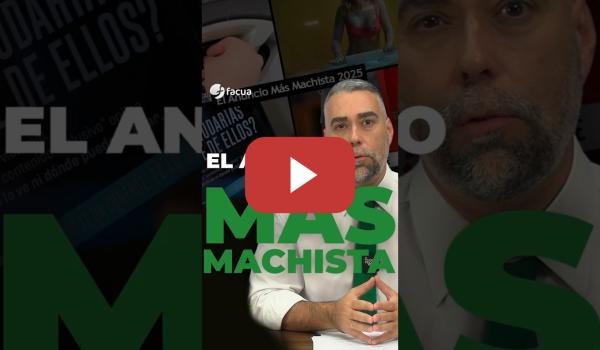 Embedded thumbnail for EL ANUNCIO MÁS MACHISTA
