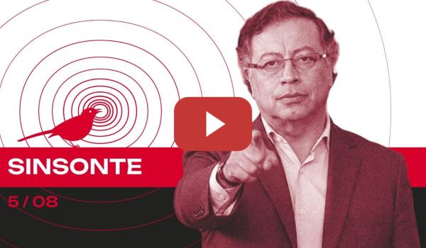 Embedded thumbnail for Petro: “EEUU impuso un presidente en Colombia” / Revocan visa a embajadora de Brasil | SINSONTE 2x3