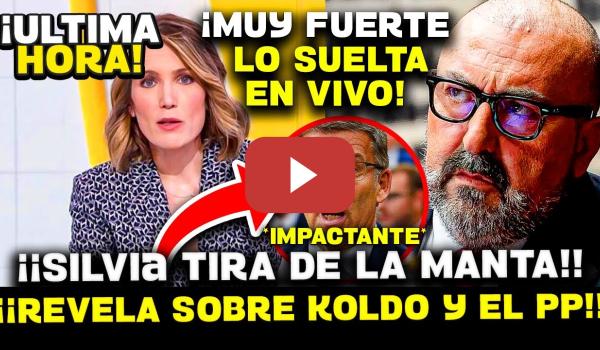 Embedded thumbnail for 💥¡¡BOMBAZO!! LA UCO DETECTA INFORMES SOSPECHOSOS Y POSIBLE PACTO PP-KOLDO PARA FILTRAR INVESTIGACIÓN