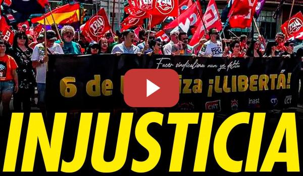 Embedded thumbnail for PRESAS POR HACER SINDICALISMO: LA INFAMIA CONTRA LAS 6 DE LA SUIZA