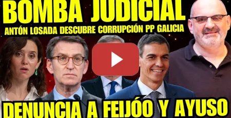 Embedded thumbnail for ¡BOMBAZO! ANTÓN LOSADA DESTAPA TRAMAS CORRUPTAS PP GALICIA "DENUNCIA A AYUSO POR DELITO"