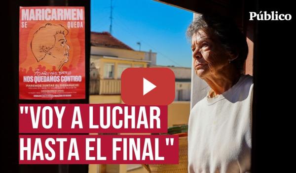 Embedded thumbnail for Maricarmen, 87 años y 70 en su casa, desafía al fondo buitre: "Voy a luchar hasta el final"