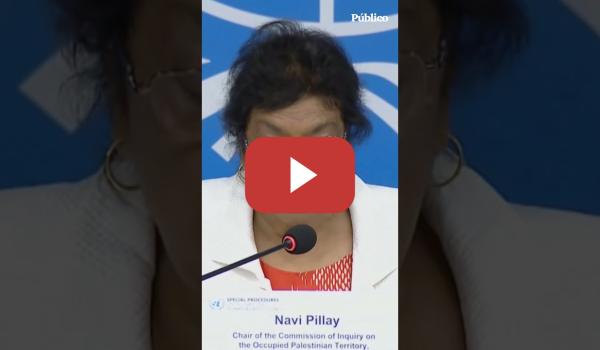 Embedded thumbnail for La comisión de investigación de la ONU concluye: Israel está cometiendo &quot;un genocidio&quot; en Gaza