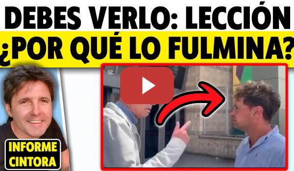 Embedded thumbnail for ASÍ LE CALLA LA BOCA A UN CANDIDATO DE VOX. MENUDO FENÓMENO