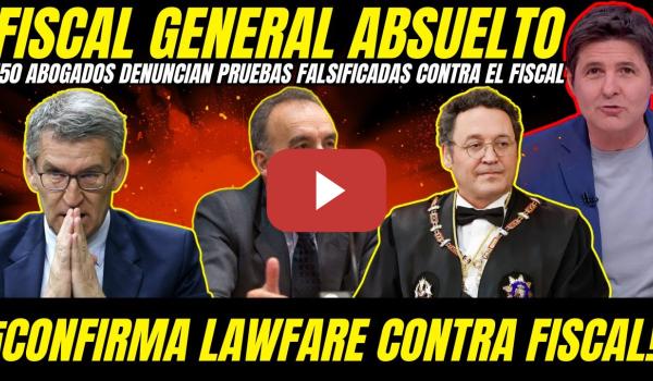 Embedded thumbnail for 🚨 ¡OJO! ASOCIACION DE JUECES DENUNCIA PRUEBAS FALSIFICADAS EN EL JUICIO CONTRA EL FISCAL GENERAL