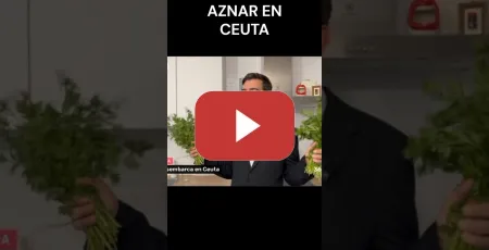 Embedded thumbnail for Aznar en Ceuta según Mañaneros