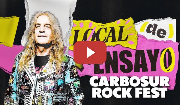 Embedded thumbnail for Visitamos el CARBOSUR ROCK FEST de CÁDIZ | LOCAL DE ENSAYO