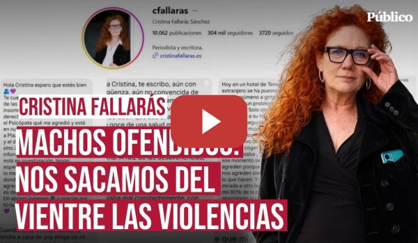 Embedded thumbnail for No CALLARÉIS con denuncias la voz de las MUJERES | CRISTINA FALLARÁS