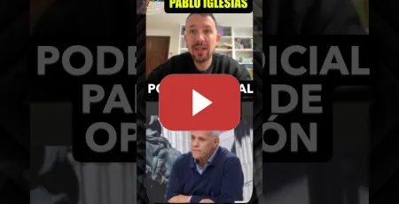 Embedded thumbnail for Pablo Iglesias, el Poder Judicial es el principal partido de la oposición