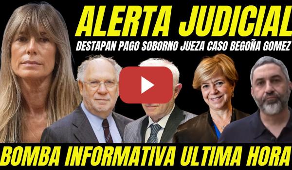 Embedded thumbnail for BOMBAZO BEGOÑA GÓMEZ "DESTAPAN PAGOS SOBORNOS DEL PP A JUEZA AUDIENCIA PROVINCIAL AVALA JUEZ PEINADO
