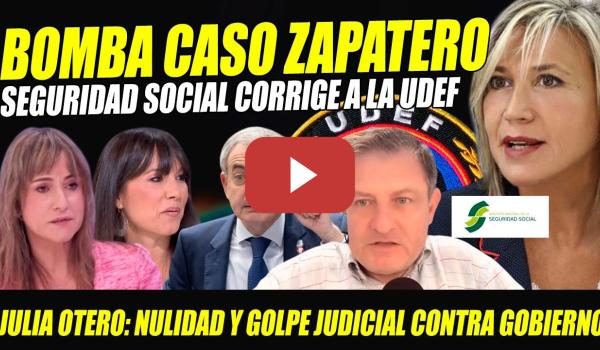 Embedded thumbnail for JULIA OTERO SUELTA BOMBA GOLPE JUIDICAL CONTRA ZAPATERO.CORRECTIVO SEG.SOCIAL A UDEF INFORME FAKE
