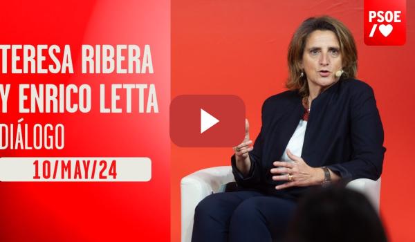 Embedded thumbnail for Teresa Ribera y Enrico Letta intervienen en un diálogo sobre Europa