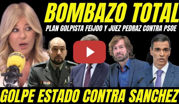 Embedded thumbnail for ESTHER PALOMERA SUELTA BOMBAZO "ACUSA A FEIJÓO Y JUECES PREPARAR MONTAJES TUMBAR A PEDRO SÁNCHEZ