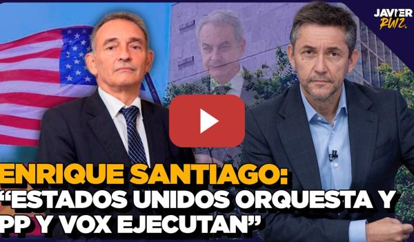 Embedded thumbnail for "El Partido Popular es gente profesional en dar golpes de Estado" | ENRIQUE SANTIAGO