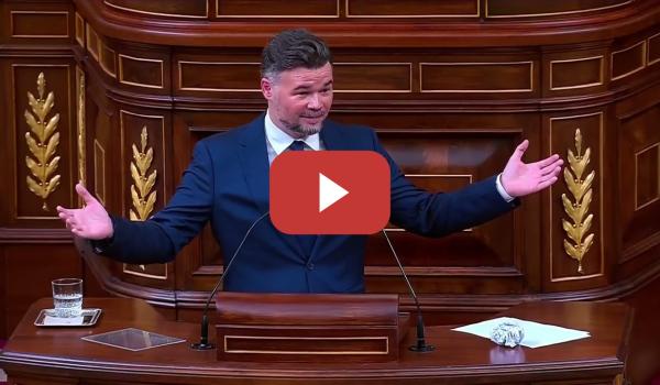 Embedded thumbnail for Impresionante Gabrie Rufian ejemplo de dignidad política