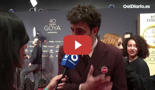 Embedded thumbnail for Miki Esparbé, en los Goya 2026: "Están pasando atrocidades y hay que apoyar las causas importantes"