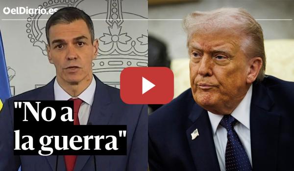 Embedded thumbnail for Pedro Sánchez responde a las amenazas comerciales de Donald Trump