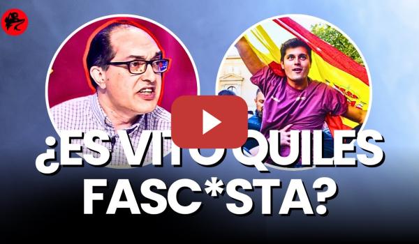 Embedded thumbnail for Villarroya señala a Vito Quiles: &quot;ve a un comunista y sale corriendo&quot;