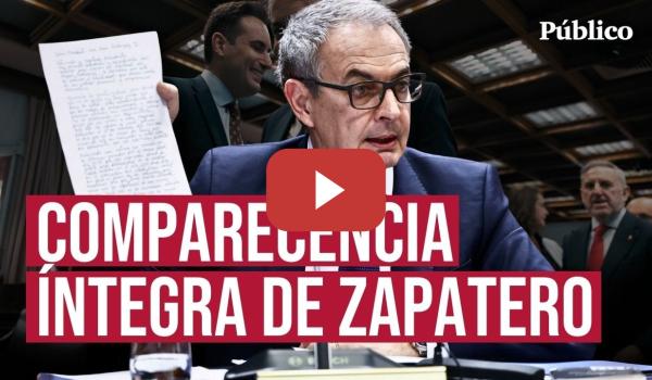 Embedded thumbnail for Así han sido las explicaciones de ZAPATERO en la comisión de investigación del caso KOLDO