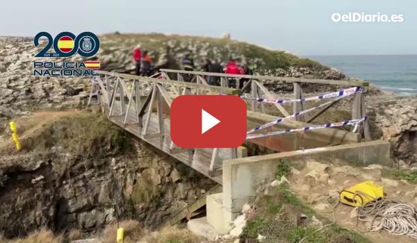 Embedded thumbnail for La Policía busca a la persona que continúa desaparecida tras el accidente en Santander