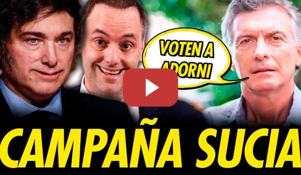 Embedded thumbnail for ELECCIONES CABA: LA CAMPAÑA SUCIA DE MILEI CONTRA MACRI
