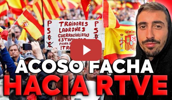 Embedded thumbnail for Manifestante &quot;facha&quot; acosa a un reportero de TVE en la manifestación de Colón | EN LA DIANA