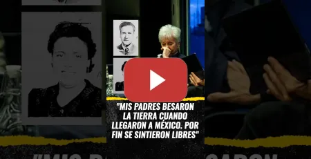 Embedded thumbnail for "Mis padres besaron la tierra cuando llegaron a México. Por fin se sintieron libres" (CARNE CRUDA)