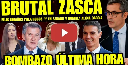 Embedded thumbnail for FÉLIX BOLAÑOS REVIENTA EL VERANO ALICIA GARCÍA POR ROBAR DINERO “SE RIE DE FEIJÓO Y HUMILLA AL PP”