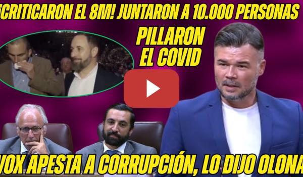 Embedded thumbnail for RUFIÁN SENTENCIA a VOX y DESTAPA la que LIARON en Vistalegre el 8M de 2020 ¡Hay que tener JETA!