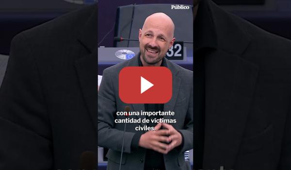 Embedded thumbnail for &quot;Ellos son los únicos que atacan. Ellos son los que amenazan&quot;: Marc Botenga en el Parlamento Europeo