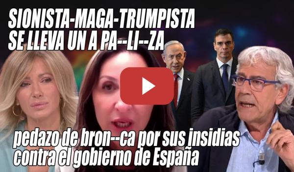 Embedded thumbnail for ¡Los JUDÍOS NO tienen DERECHO  hacer lo q les HICIERON a ellos!💢Bolaño ESTALLA contra SIONISTA MAGA