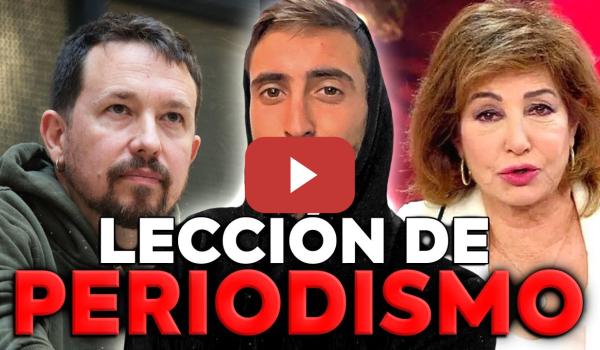 Embedded thumbnail for Pablo Iglesias da una lección a Ana Rosa Quintana sobre periodismo y el apagón | EN LA DIANA
