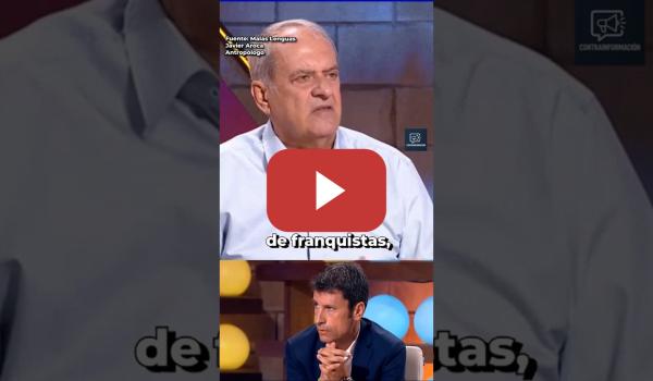 Embedded thumbnail for JAVIER AROCA SENTENCIA🤯: "El PP fue fundado por franquistas"