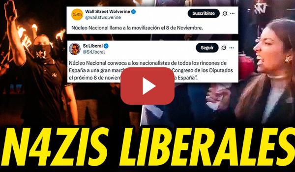 Embedded thumbnail for NAZIS EN MADRID: PROTESTAN CONTRA UN CENTRO PARA PERSONAS SIN HOGAR Y “LIBERALES” LOS APOYAN